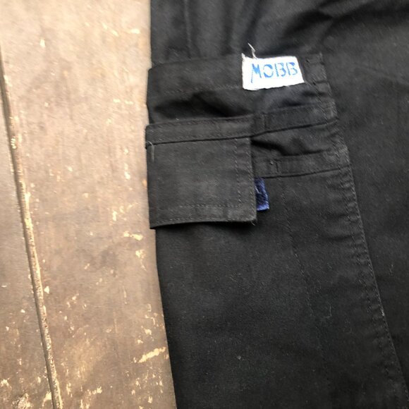 Y2K Mobb Scrub Pants || Unisex Black Scrub Pants - Picture 3 of 8